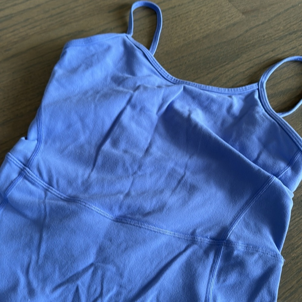 TNA Aritzia Blue/Purple Bodysuit Romper Size Small - Picture 3 of 5